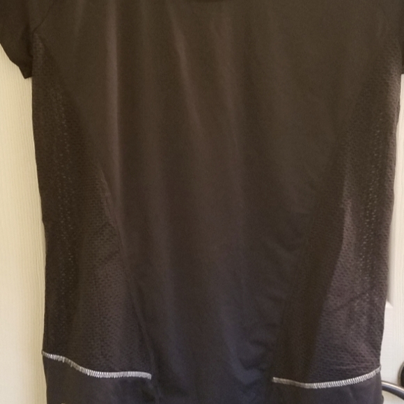 LOLË wicking shirt mesh reflector black medium - Picture 1 of 8